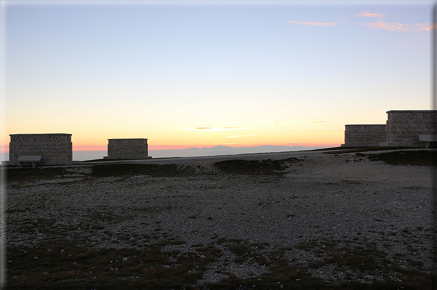 foto Tramonto da Cima Grappa